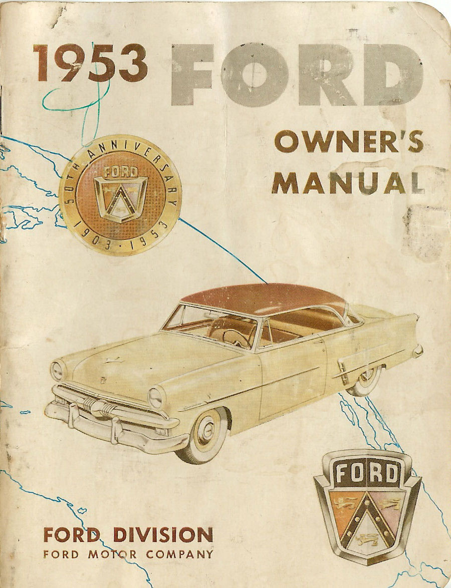 1953 Ford Owners Manual
